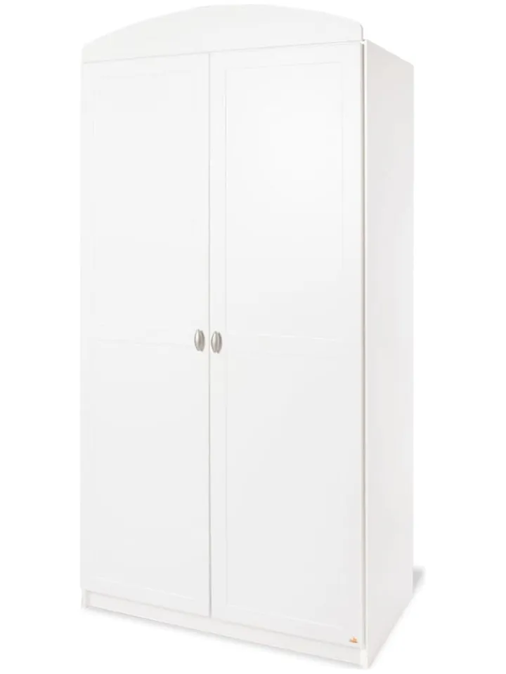 Pinolino Kindermöbel|Regale & Schränke<Kleiderschrank "Laura" in Weiß - (B)90 x (H)191 x (T)54 cm