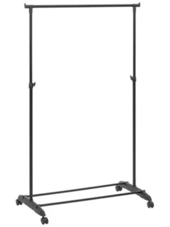 Joybos Garderoben<Kleiderständer in Schwarz - (B)160 x (H)80 x (T)42 cm