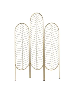 Beliani Regale & Schränke<Kleiderständer PESCIA in Gold - (W) 120 x (H) 160 x (L) 1 cm