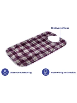 Wenko Tisch- & Küchentextilien|Küchentextilien<Kleidungsschutz in Rot - (B)43 x (H)91 cm