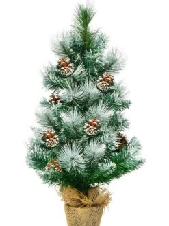 COSTWAY Künstliche Weihnachtsbäume<Künstlicher Mini Weihnachtsbaum in Grün