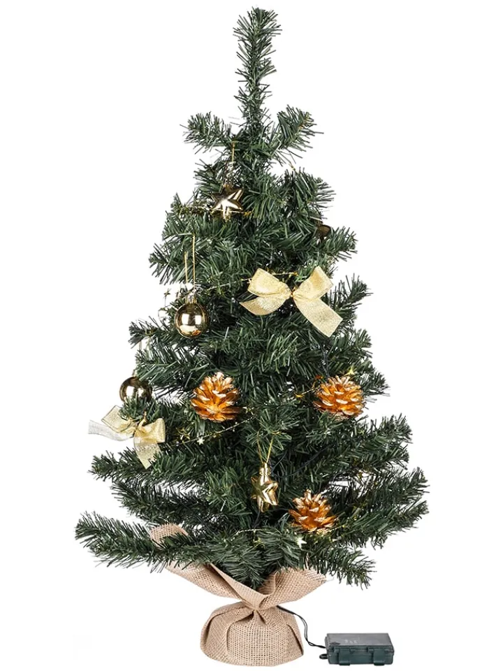 Profiline Künstliche Weihnachtsbäume<Künstlicher Mini-Weihnachtsbaum in Grün - (H)75 cm