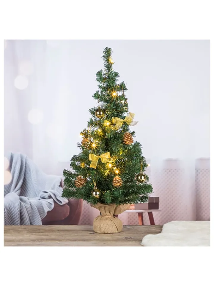 Profiline Künstliche Weihnachtsbäume<Künstlicher Mini-Weihnachtsbaum in Grün - (H)75 cm