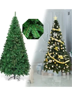 COSTWAY Künstliche Weihnachtsbäume<Künstlicher Weihnachtsbaum in Grün