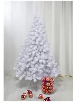 Profiline Künstliche Weihnachtsbäume<Künstlicher Weihnachtsbaum in Weiß - (H)90 cm
