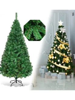 COSTWAY Künstliche Weihnachtsbäume<Künstlicher Weihnachtsbaum in Grün