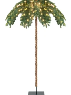 COSTWAY Künstliche Weihnachtsbäume<Künstlicher Weihnachtsbaum LED in Grün