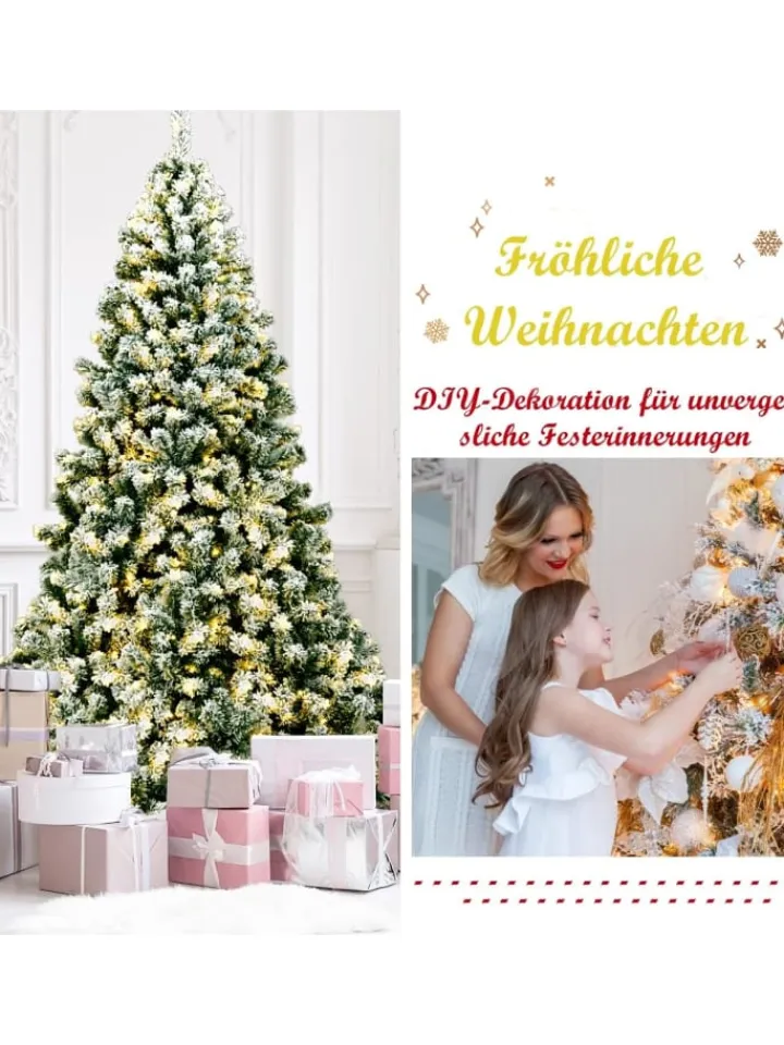 COSTWAY Künstliche Weihnachtsbäume<Künstlicher Weihnachtsbaum in Grün