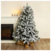 Profiline Künstliche Weihnachtsbäume<Künstlicher Weihnachtsbaum in Grün/ Weiß - (H)150 cm