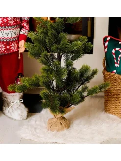 Homla Künstliche Weihnachtsbäume<Künstlicher Weihnachtsbaum "Hector" in Grün - (H)84 cm