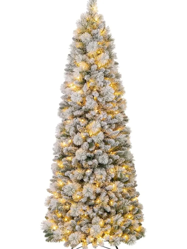 COSTWAY Künstliche Weihnachtsbäume<Künstlicher Weihnachtsbaum mit Beleuchtung in Grün