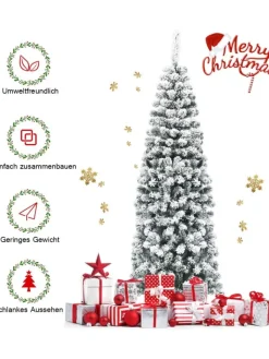 COSTWAY Künstliche Weihnachtsbäume<Künstlicher Weihnachtsbaum in Grün