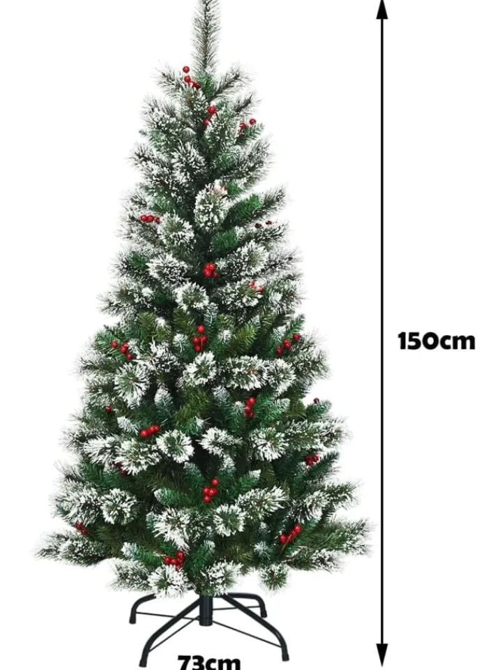 COSTWAY Künstliche Weihnachtsbäume<Künstlicher Weihnachtsbaum in Grün
