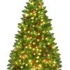COSTWAY Künstliche Weihnachtsbäume<Künstlicher Weihnachtsbaum LED in Grün