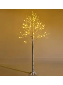 COSTWAY Künstliche Weihnachtsbäume<Künstlicher Weihnachtsbaum LED in Weiß