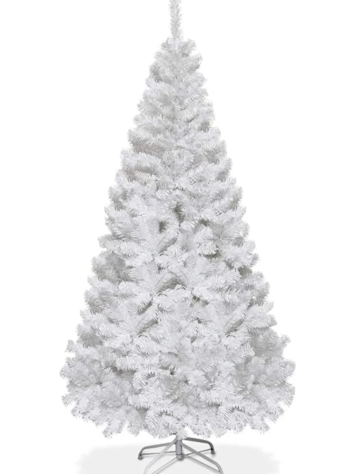 COSTWAY Künstliche Weihnachtsbäume<Künstlicher Weihnachtsbaum in Weiß