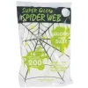 CHAKS Partyzubehör & -Dekoration<Künstliches Spinnennetz ''Glow in the Datk'' in Weiß - 60 g