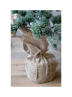 Chic Antique Künstliche Weihnachtsbäume<Künstllicher Zedernbaum mit Schnee in grün