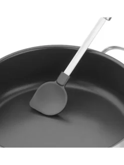 Silit Koch- & Backutensilien<Kochlöffel "Classic Line" in Anthrazit/ Silber - (L)34 cm