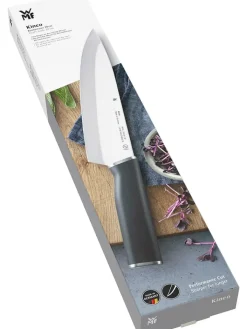 WMF Koch- & Backutensilien<Kochmesser ''Kineo'' in Schwarz - (L)20 cm