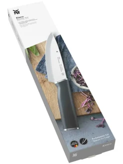 WMF Koch- & Backutensilien<Kochmesser ''Kineo'' in Schwarz - (L)28 cm