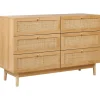 Beliani Regale & Schränke<Kommode NIVO in Braun - (W) 120 x (H) 76 x (L) 42 cm