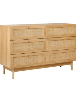 Beliani Regale & Schränke<Kommode NIVO in Braun - (W) 120 x (H) 76 x (L) 42 cm