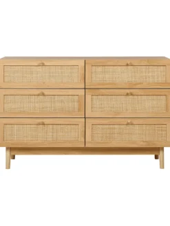 Beliani Regale & Schränke<Kommode NIVO in Braun - (W) 120 x (H) 76 x (L) 42 cm