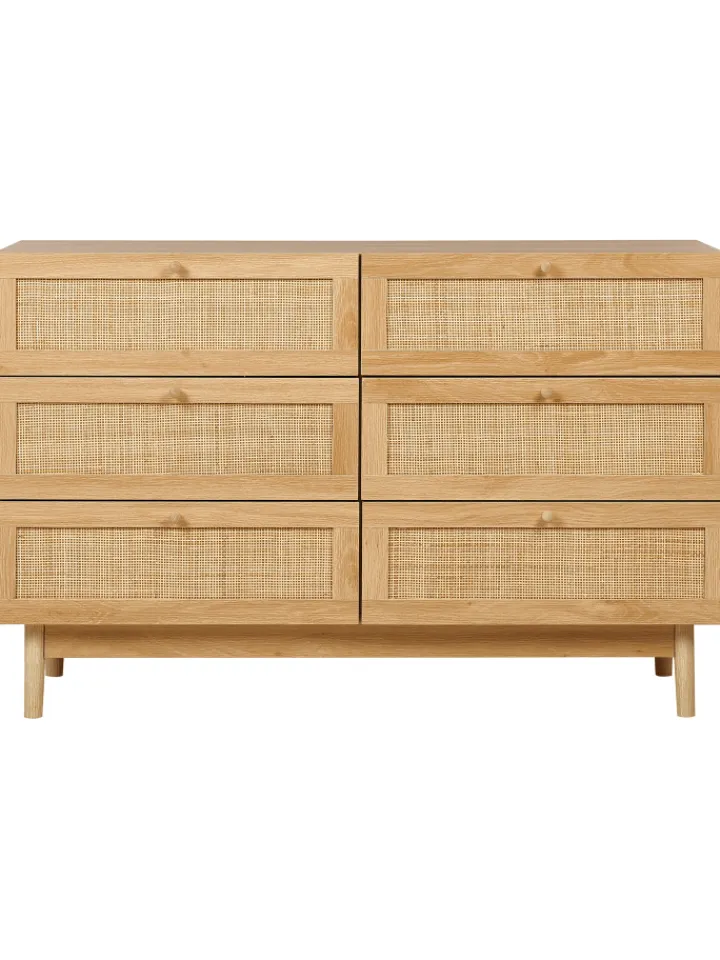Beliani Regale & Schränke<Kommode NIVO in Braun - (W) 120 x (H) 76 x (L) 42 cm
