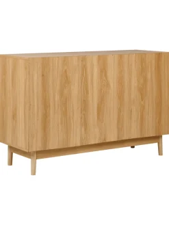 Beliani Regale & Schränke<Kommode NIVO in Braun - (W) 120 x (H) 76 x (L) 42 cm