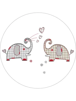 roba Babymöbel<Komplettbettset Jumbotwins inkl. Himmel, Nest & Matratze 70 x 140 cm - Weiß