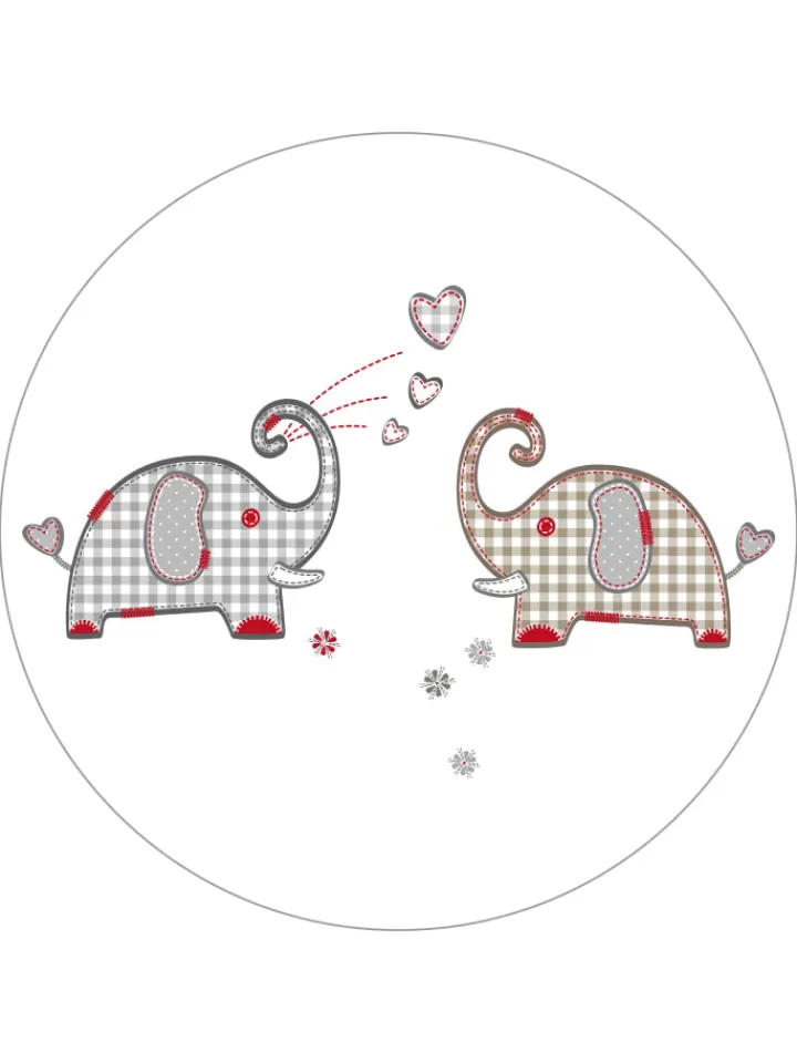 roba Babymöbel<Komplettbettset Jumbotwins inkl. Himmel, Nest & Matratze 70 x 140 cm - Weiß