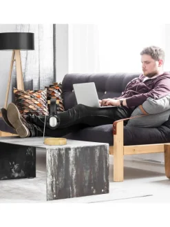 relaxdays Tv & Audio<Kopfhörer Ständer in Natur