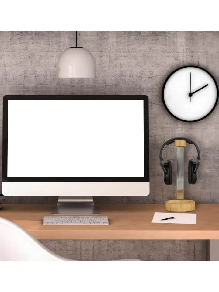 relaxdays Tv & Audio<Kopfhörer Ständer in Natur