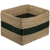 NHG Kisten & Körbe<Korb in Beige/ Grün - (B)35 x (H)22 x (T)30 cm