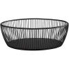 APS Kisten & Körbe<Korb "Svart" in Schwarz - (B)24 x (H)19 x (T)8 cm