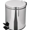 RIDDER Mülleimer<Kosmetikeimer, Abfalleimer Timon 5 Liter chrom
