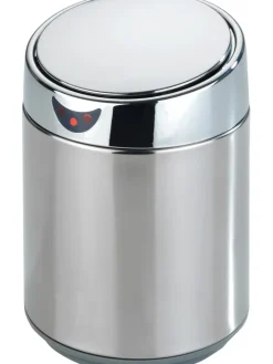 Wenko Mülleimer<Kosmetikeimer in Chrom - 800 ml