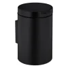 relaxdays Mülleimer<Kosmetikeimer in Schwarz - 3 Liter