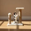Paws&Whiskers Katzen<Kratzbaum "Else" in Creme - (B)35 x (H)44 x (T)28 cm