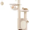 COSTWAY Katzen<Kratzbaum Groß 187 cm in Beige