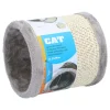 Edco Katzen<Kratztunnel in Grau - (H)19 x Ø 21 cm