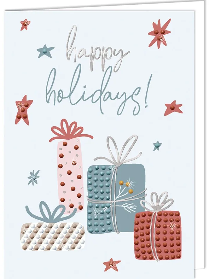 URSUS Partyzubehör & -Dekoration<Kreativset "Diamond Painting Greeting Cards - Cosy X-Mas" in Bunt