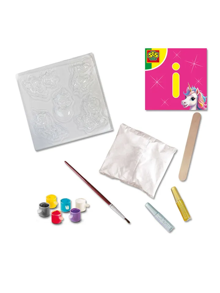 SES Kreativbedarf & Do-It-Yourself<Kreativset "Gießen und anmalen - Unicorn-Baby-Einhörner" - ab 5 Jahren