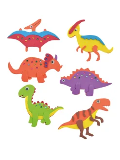Andreu Toys Kreativbedarf & Do-It-Yourself<Kreativset "Magnet-Dinosaurier" - ab 6 Jahren