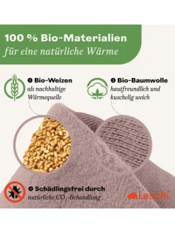 Leschi Wärmflaschen & -Kissen<Körnerkissen 100 % Bio-Baumwolle, Wärmekissen "Rechteck" in rosa