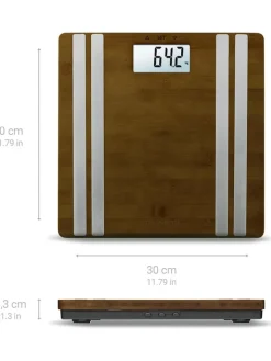 Medisana Pflege & Gesundheit<Körperanalysewaage "BS 552 connect bamboo" in Braun