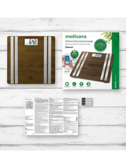 Medisana Pflege & Gesundheit<Körperanalysewaage "BS 552 connect bamboo" in Braun