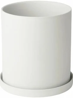 Blomus Kerzen, Vasen & Mehr<Kräutertopf "Nona" in Weiß - Ø 12,5 cm