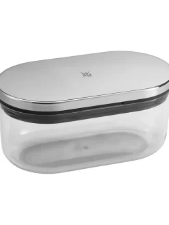 WMF Koch- & Backutensilien<Käsereibe in Schwarz/ Silber - (B)15 x (H)7 x (T)8,5 cm